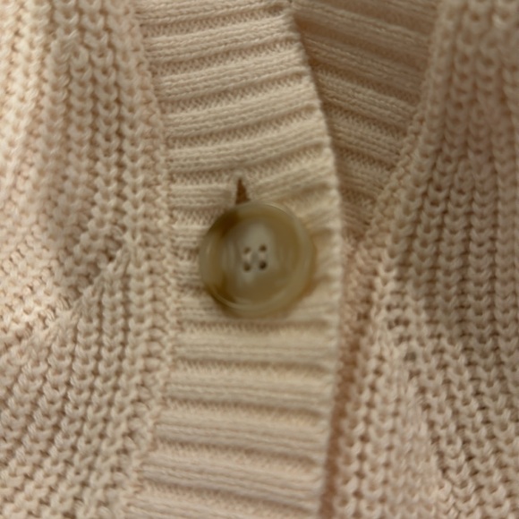 Loft cream colored cardigan, nwt, XSP - Picture 7 of 7